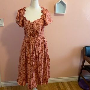 Pink Gal meets glam Mariana dress